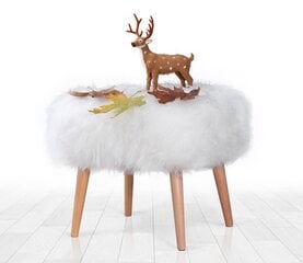 Pouffe Deer - White цена и информация | Кресла-мешки и пуфы | 220.lv