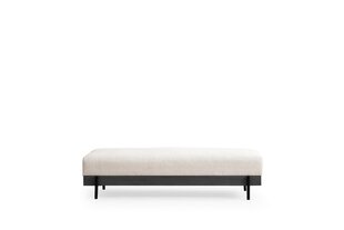 Pouffe Eti Black Pouffe - White цена и информация | Кресла-мешки и пуфы | 220.lv