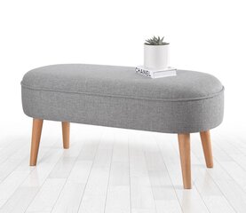 Pouffe Lednok - Grey цена и информация | Кресла-мешки и пуфы | 220.lv