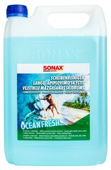 Vasaras logu mazgāšanas šķidrums Sonax Ocean Fresh, 4L cena un informācija | Vējstiklu un dzesēšanas šķidrumi | 220.lv