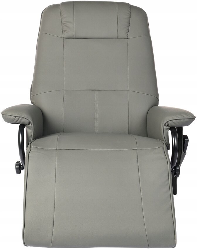 Atzveltnes krēsls ar relaksācijas un masāžas funkciju Funfit Home&Office, pelēks, 110 kg cena un informācija | Atpūtas krēsli | 220.lv