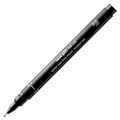 Маркер Uni-Ball Mitsubishi Pencil PIN 05-200(S), 12 шт., черный цвет цена и информация | Канцелярия | 220.lv