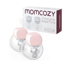 Двойной беспроводной портативный электрический молокоотсос Momcozy S9 Pro, розовый цвет цена и информация | Молокоотсосы | 220.lv