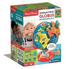 Interaktīvais pirmsskolas vecuma globuss Clementoni 50757 cena un informācija | Attīstošās rotaļlietas | 220.lv
