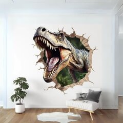 Sienas uzlīme "3D Dinosaur cena un informācija | Dekoratīvās uzlīmes | 220.lv