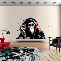 Sienas uzlīme "DJ Monkey" cena un informācija | Dekoratīvās uzlīmes | 220.lv
