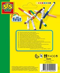 Marķieri bērniem SES First 00299, 8 krāsas cena un informācija | Attīstošās rotaļlietas | 220.lv