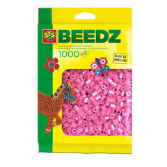 Gludināmās krelles SES Creative 00708, 1000 gab., rozā cena un informācija | Attīstošās rotaļlietas | 220.lv