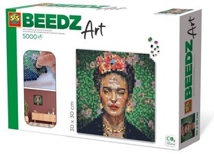 Gludināmo kreļļu mozaīka SES Creative BeedzArt Frida Kahlo 06011 60114 cena un informācija | Attīstošās rotaļlietas | 220.lv