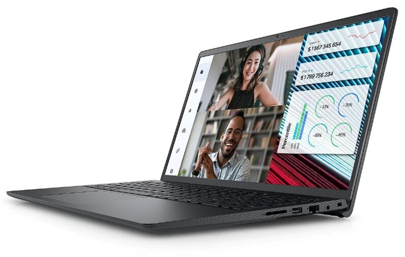 Dell Vostro 15 3520 AG FHD i5-1235U/16GB/512GB/Iris Xe/Win11 Pro/ENG/Black cena un informācija | Portatīvie datori | 220.lv