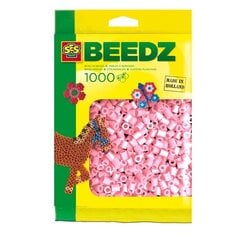 Gludināmās krelles SES Creative 00748, 1000 gab., rozā cena un informācija | Attīstošās rotaļlietas | 220.lv