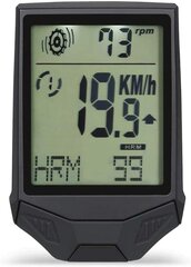 Велосипедный спидометр Speed AT354, чёрный цена и информация | Велокомпьютеры, навигация | 220.lv
