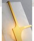 Eleganta marmora un vara sienas lampa cena un informācija | Sienas lampas | 220.lv