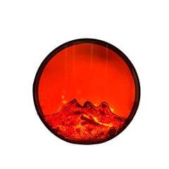 Круглая светодиодная лампа-пламя цена и информация | Настольные светильники | 220.lv