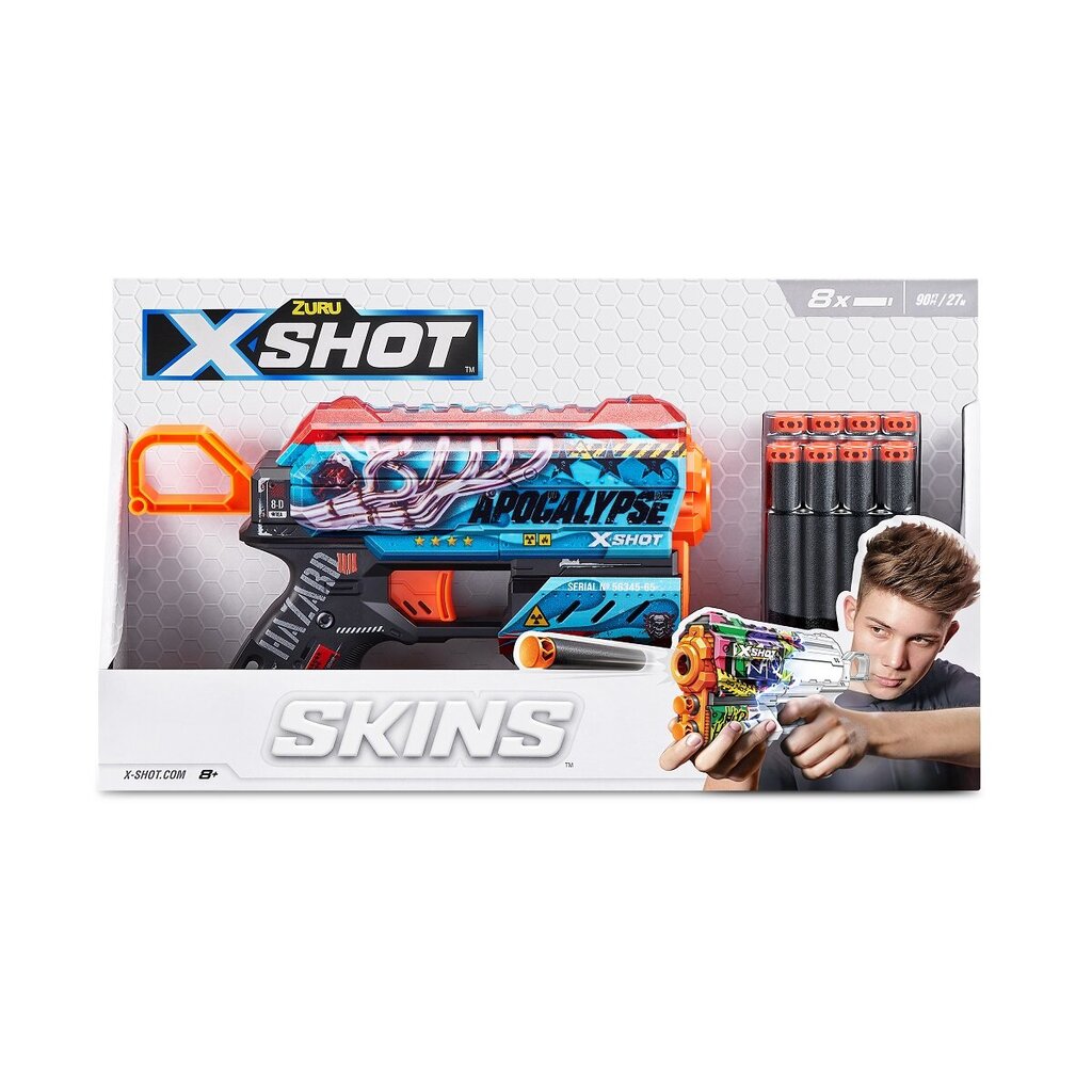 Rotaļu ierocis Zuru X-Shot Skins Flux 36516G cena un informācija | Rotaļlietas zēniem | 220.lv