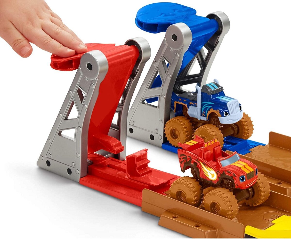 Komplekts Mattel FP Blaze Mud Race GVG53 cena un informācija | Rotaļlietas zēniem | 220.lv