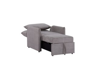 Раскладное кресло-кровать Podrez KAMPIS, серое цена и информация | Кресла в гостиную | 220.lv