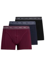 Jack&Jones bokseršorti vīriešiem Jones, dažādu krāsu, 3 gab. cena un informācija | Vīriešu apakšbikses | 220.lv