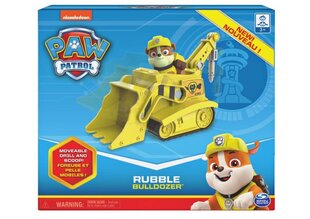 Buldozers ar Rubble figūru Spin Paw Patrol 6054970 cena un informācija | Rotaļlietas zēniem | 220.lv