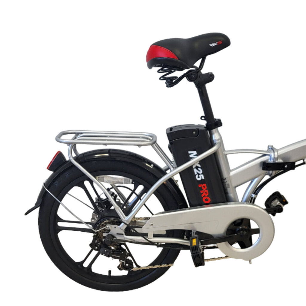 Elektriskais velosipēds RKS 20 MX25 Pro pelēks cena un informācija | Elektrovelosipēdi | 220.lv