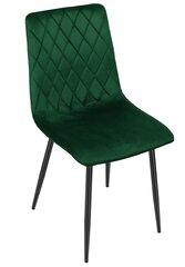 бархатное кресло - dexter, зеленое цена и информация | Офисные кресла | 220.lv