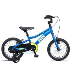 Детский велосипед GoKidy 14 Dude (DUD.1402) синий цена и информация | Велосипеды | 220.lv
