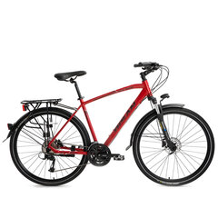 Туристический велосипед Bisan 28 TRX8500 (PR10010353) красный/черный (22) цена и информация | Велосипеды | 220.lv