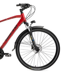 Туристический велосипед Bisan 28 TRX8500 (PR10010353) красный/черный (22) цена и информация | Велосипеды | 220.lv