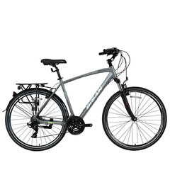 Туристический велосипед Bisan 28 TRX8100 City (PR10010427) синий/белый (21) цена и информация | Велосипеды | 220.lv