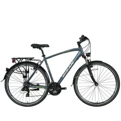Туристический велосипед Bisan 28 TRX8100 City (PR10010427) синий/белый (21) цена и информация | Велосипеды | 220.lv
