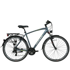 Туристический велосипед Bisan 28 TRX8100 City (PR10010427) синий/белый (19) цена и информация | Велосипеды | 220.lv