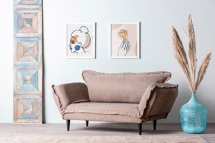 Dīvāngulta Atelier Del Sofa Vino Daybed, rozā cena un informācija | Dīvāni | 220.lv