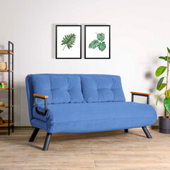 Dīvāns Sando, zils cena un informācija | Dīvāni | 220.lv