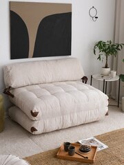 2 vietų sofa-lova Fold - White цена и информация | Диваны | 220.lv