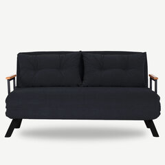 Dīvāns Sando, melns cena un informācija | Dīvāni | 220.lv