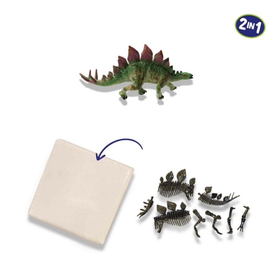 Bērnu arheoloģijas komplekts SES Creative Stegosaurus 25094 50942 cena un informācija | Rotaļlietas zēniem | 220.lv