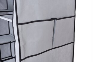 текстильный шкаф с 10 полками цена и информация | Шкафы | 220.lv