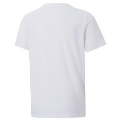 Футболка для мальчиков Puma 84728152, белая цена и информация | Рубашки для мальчиков | 220.lv