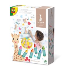 Ūdens krītiņi bērniem SES Giraffe Sofia 14498 44982 cena un informācija | Rotaļlietas zīdaiņiem | 220.lv