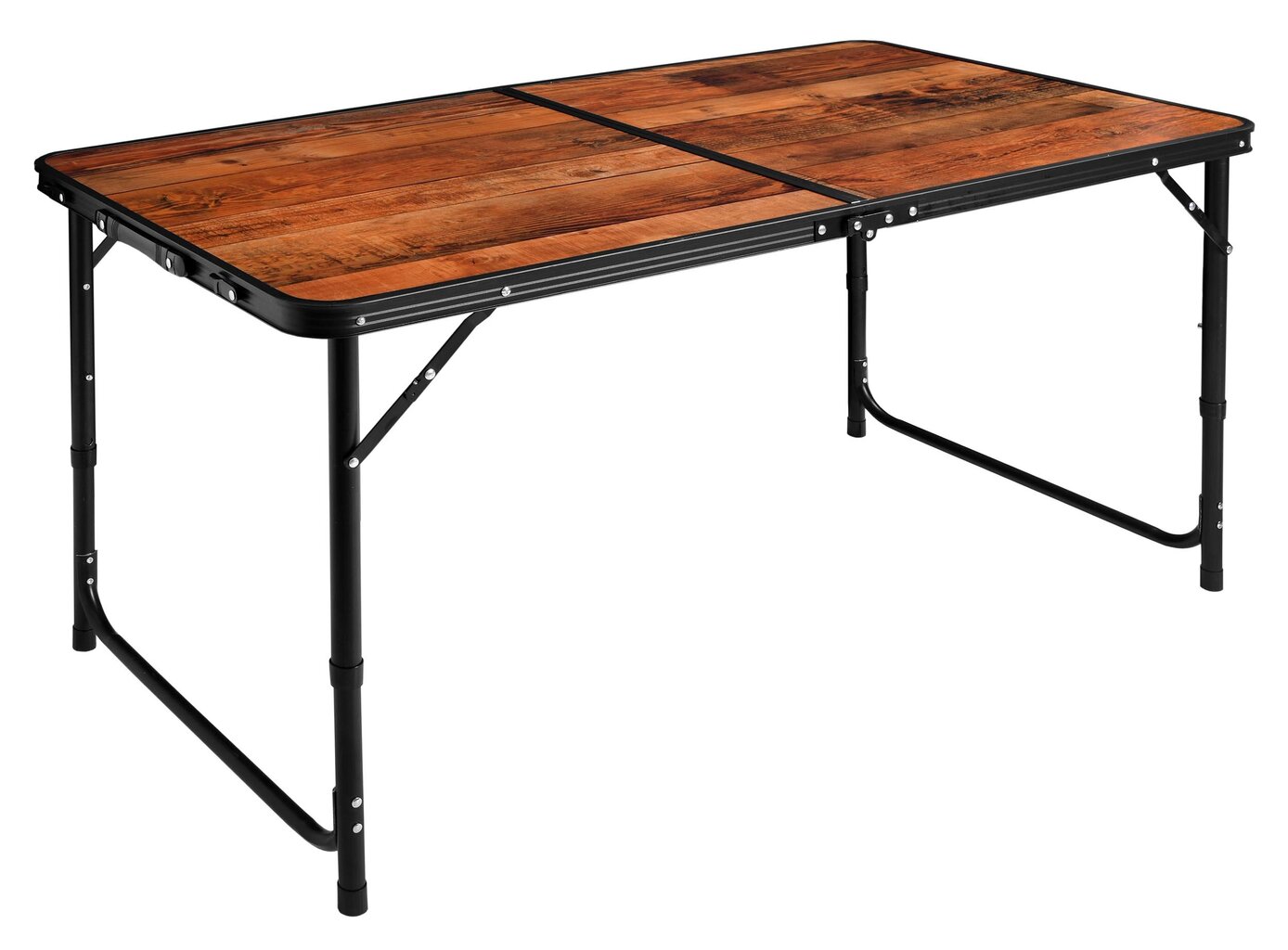 Saliekamais kempinga galds, 120x60 cm цена и информация |  Tūrisma mēbeles | 220.lv