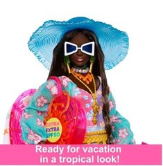 Описание
Куклы Barbie Extra Fly путешествуют стильно и смело подходят для разных туристических направлений! Каждая переносная кукла имеет свой неповторимый внешний вид и идеально подходит для отдыха на снегу, в пустыне, на сафари или на пляже. Аксессуары на туристическую тематику, такие как большие дорожные сумки и паспорта, побуждают детей увлекаться рассказыванием историй с ДОПОЛНИТЕЛЬНО ВЕСЕЛЫМ УДОВОЛЬСТВИЕМ! Каждый из них продается отдельно и зависит от наличия. Куклы Барби не могут стоять в одиночку. Цвета и декор могут отличаться. Куклы Barbie Extra Fly готовы к отпуску в модной моде и с дополнительным стилем! Каждая кукла поставляется с аксессуарами на туристическую тематику и стилем, которые станут ярким акцентом. Кукла Барби отправляется на пляж! Эта позиционная кукла с шарнирным корпусом готова повеселиться на солнце! Она демонстрирует свой уверенный пляжный стиль в тропическом купальнике, джинсовой юбке Extra Motif, накидке до пола и розовых сандалиях на платформе. Все дело в дополнительных деталях! В комплект поставки куклы Барби входят 15 аксессуаров, таких как тропический напиток, пляжная шляпа большого размера, серьги в форме пальмы и солнцезащитные очки, которые вдохновляют на самовыражение и увлекательный стиль. Дорожные вещи дополняют повествование. К этой кукле в пляжном стиле прилагается большая пляжная сумка в форме сердца, багажная бирка с морскими ракушками, паспорт, билет на самолет и солнцезащитный брелок. Куклы Barbie Extra Fly, в которых так много забавных стильных вещей и дорожных вещей, станут отличным подарком для детей, которые любят моду и путешествия!
Номер детали
HPB14
Бренд Барби Экстра
Серия «Барби»
Минимальный возраст 3 года
Пол Девочки
Продукт с батарейным питанием нет
Батареи в комплекте
Питание Не применимо цена и информация | Игрушки для девочек | 220.lv