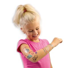 Bērnu tetovējumu komplekts SES Creative 3in1 14155 41554 cena un informācija | Rotaļlietas meitenēm | 220.lv