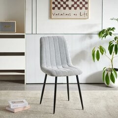 Кухонный обеденный стул Podrez JET, светло-серый цена и информация | Стулья для кухни и столовой | 220.lv