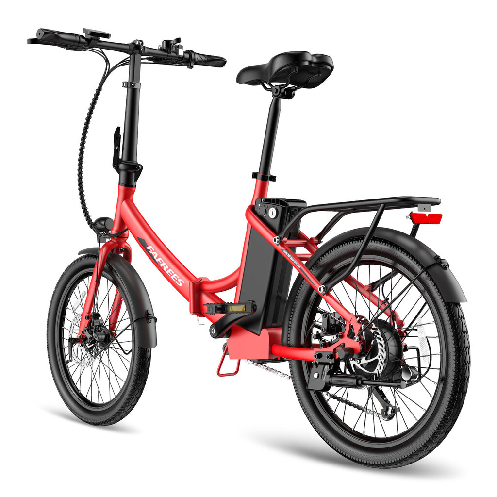 Elektriskais velosipēds Fafrees F20 Light, 20", sarkans, 250W, 14,5Ah cena un informācija | Elektrovelosipēdi | 220.lv