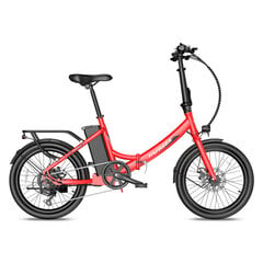 Электровелосипед Fafrees F20 Light, 20", красный, 250Вт, 14,5Ач цена и информация | Электровелосипеды | 220.lv