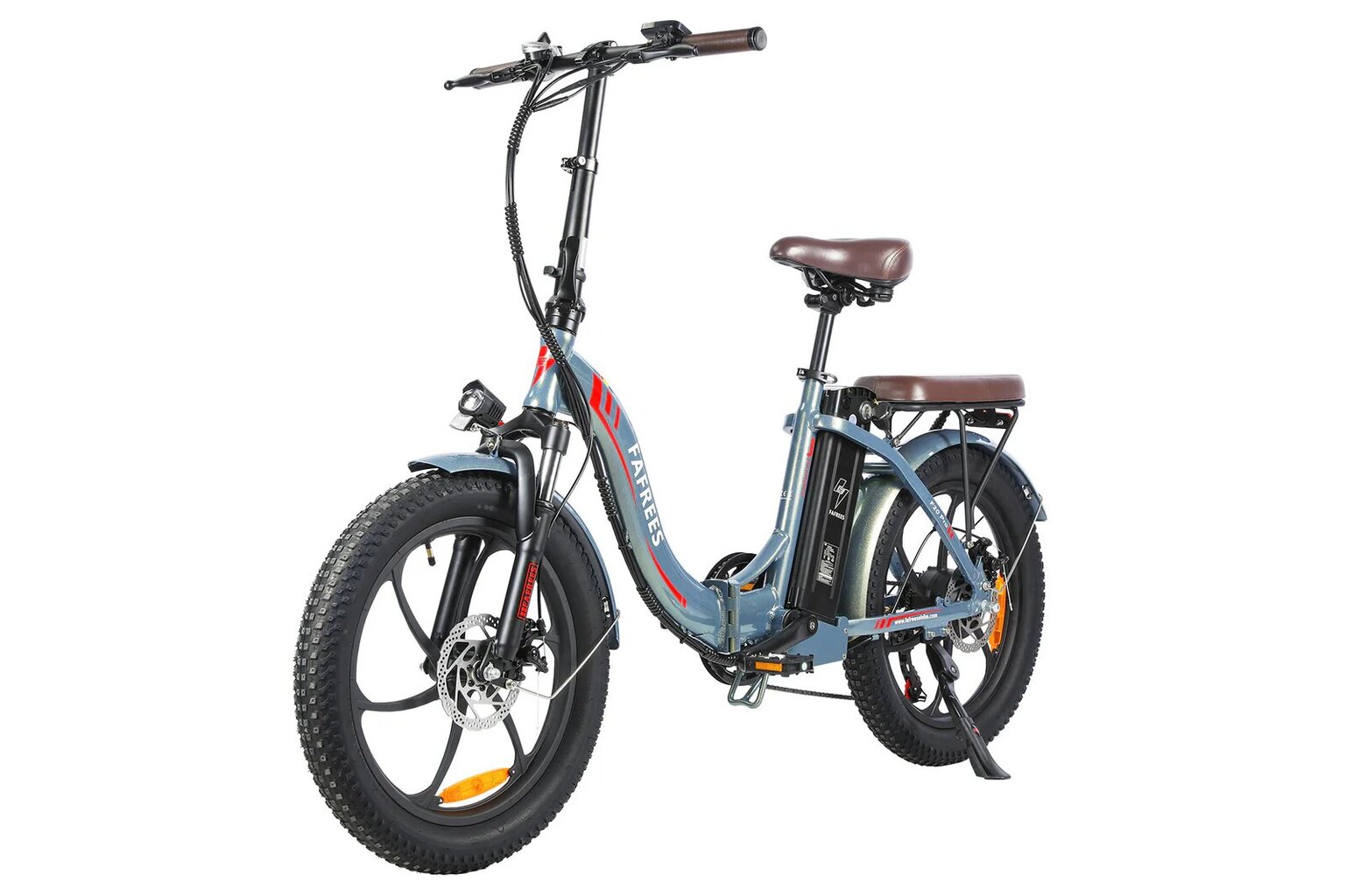 Elektriskais velosipēds Fafrees F20 Pro, 20", gaiši zaļš, 250W, 18Ah цена и информация | Elektrovelosipēdi | 220.lv