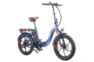 Elektriskais velosipēds Fafrees F20 Pro, 20", zils, 250W, 18Ah cena un informācija | Elektrovelosipēdi | 220.lv