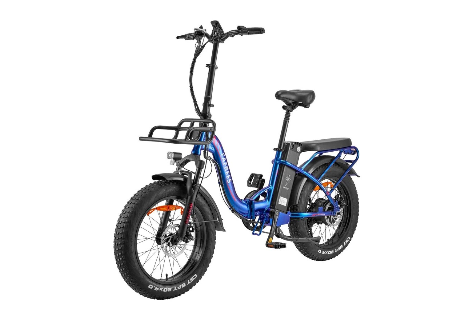 Elektriskais velosipēds Fafrees F20 Max, 20", zils, 500W, 22,5Ah cena un informācija | Elektrovelosipēdi | 220.lv