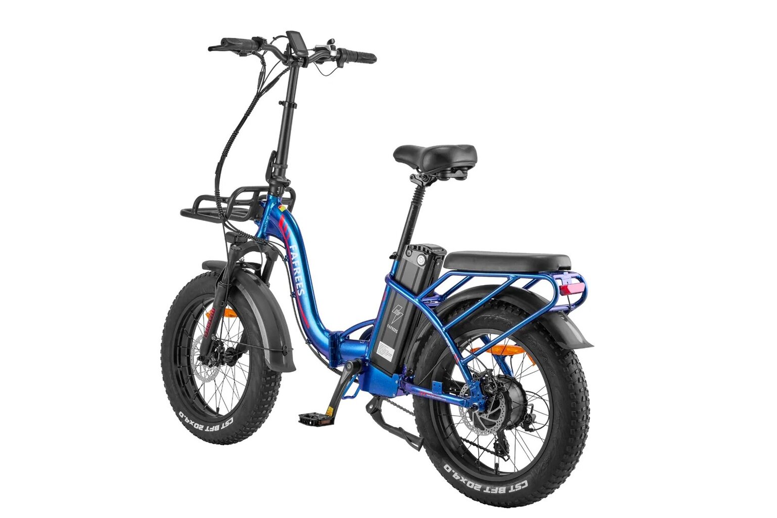 Elektriskais velosipēds Fafrees F20 Max, 20", zils, 500W, 22,5Ah cena un informācija | Elektrovelosipēdi | 220.lv