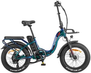 Elektriskais velosipēds Fafrees F20 Max, 20", zaļš, 500W, 22,5Ah cena un informācija | Elektrovelosipēdi | 220.lv